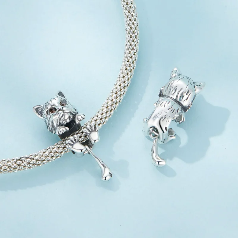 (bild till) Pandora Style Bobcat Charm - SCC2633 - View 4