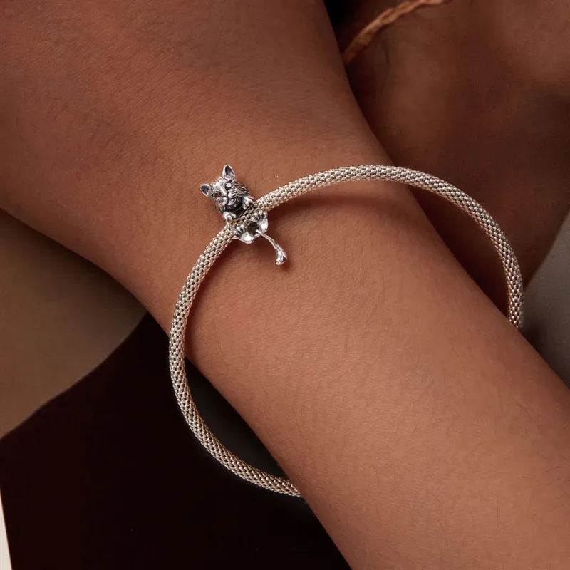 (bild till) Pandora Style Bobcat Charm - SCC2633 - View 6