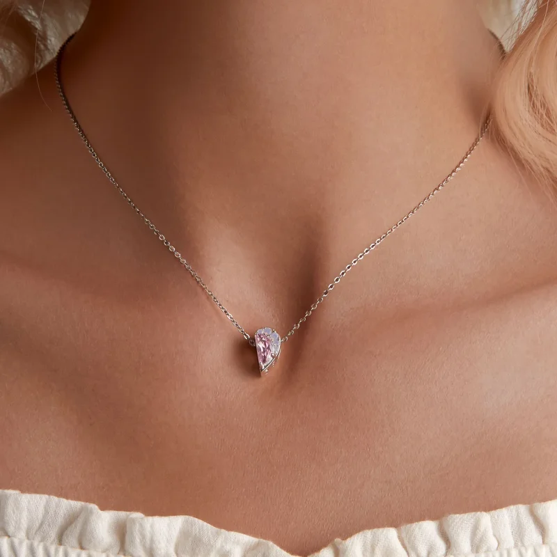 (bild till) Pandora Style Rosa Systrar Hjärtacharm - SCC2641 - View 7