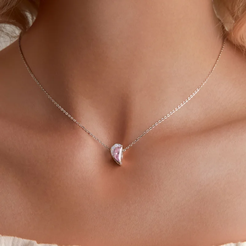 (bild till) Pandora Style Rosa Systrar Hjärtacharm - SCC2641 - View 11