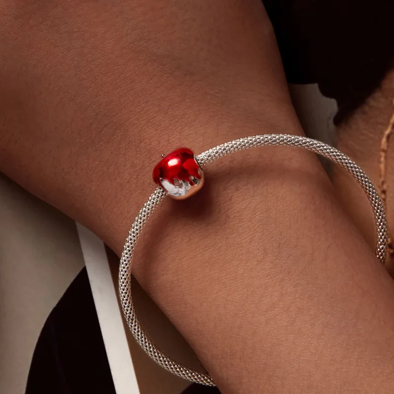 (bild till) Pandora Style Apple Charm - SCC2644 - View 7
