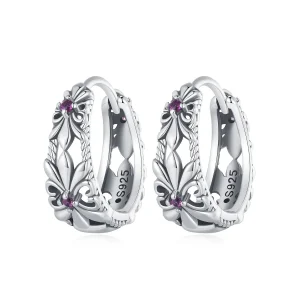 (bild till) Pandora Style Iris Vintage Örhängen - SCE1649