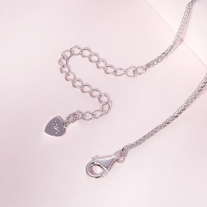 (bild till) Pandora-stil Fotavtryck Halsband - SCN497 - View 5