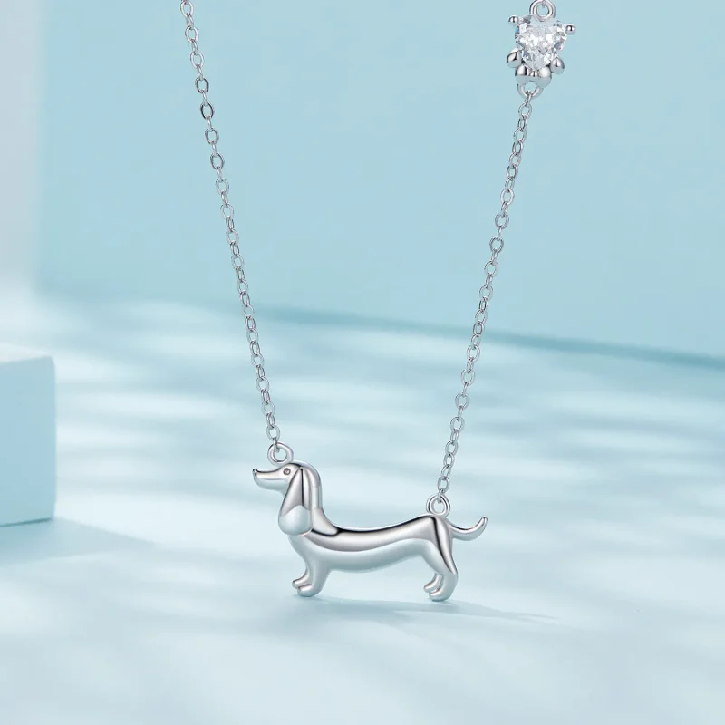 (bild till) Pandora-stil Taxhalsband - SCN501 - View 3