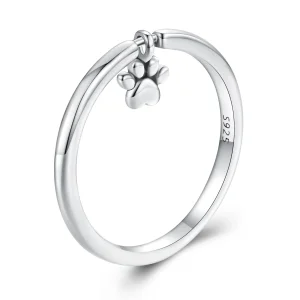 (bild till) Pandora-stil Hundtassring - SCR892