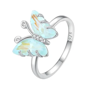 (bild till) Pandora Style Symphony Butterfly Ring - SCR912