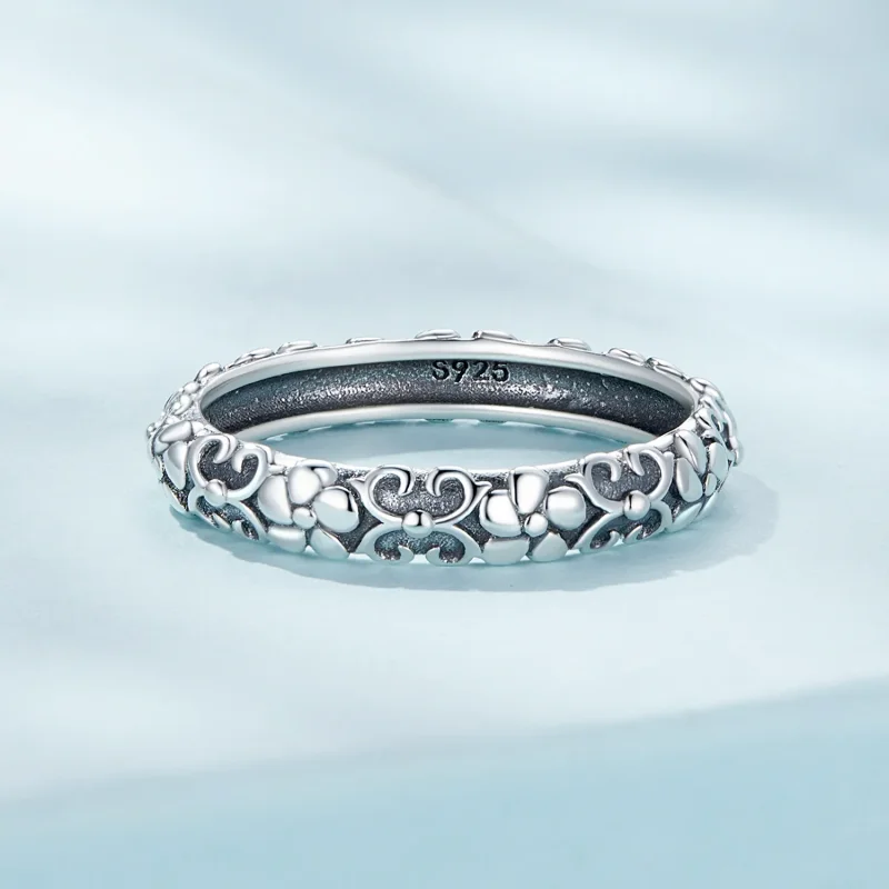 (bild till) Pandora-stil Retro Mönster Ring - SCR958 - View 3