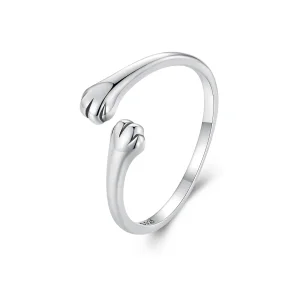 (bild till) Pandora Style Kattkram Öppen Ring - SCR961-E