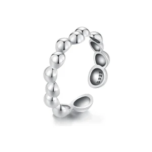 (bild till) Pandora-stil Bubbla Öppen Ring - SCR962-E