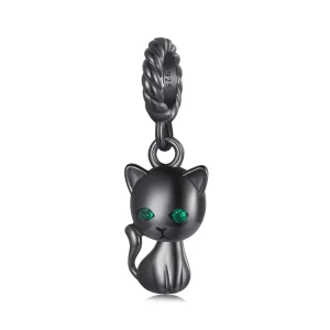 (bild till) Pandora-stil Katt Pendel - SCX122-D