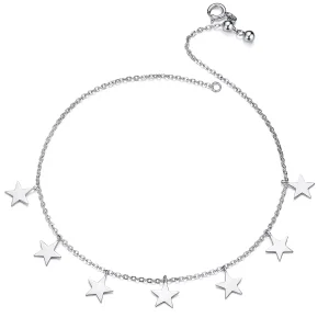 (bild till) Fotled Armband Stjärnor - Sct008
