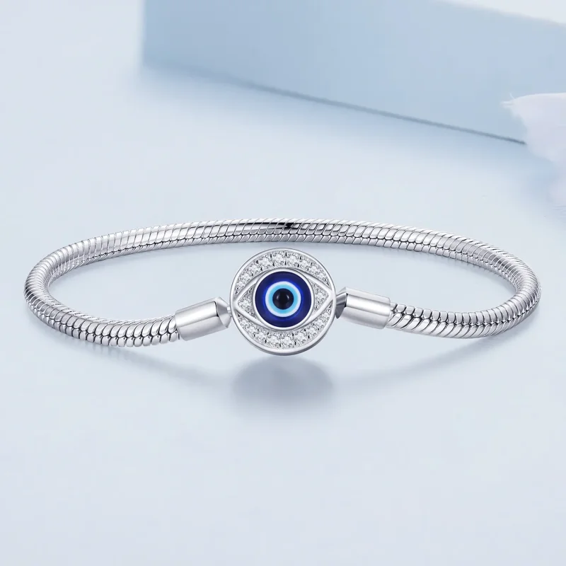 (bild till) Pandora-stil Djävulsöga Basics Kedjearmband - BSB122 - View 2