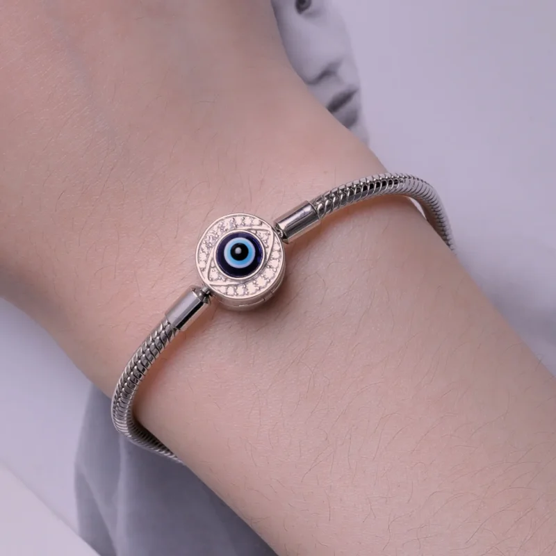 (bild till) Pandora-stil Djävulsöga Basics Kedjearmband - BSB122 - View 7