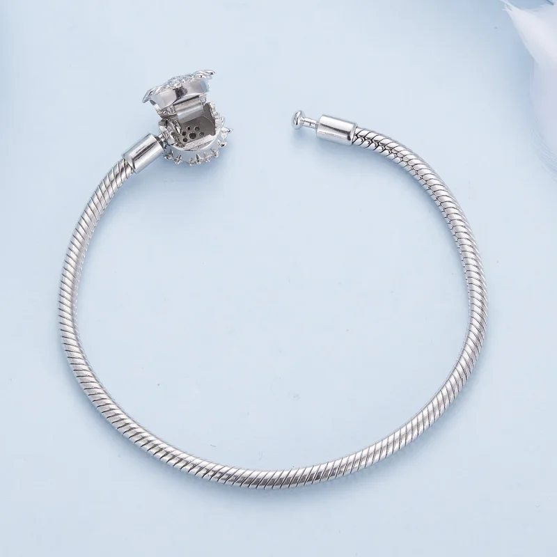 (bild till) Pandora-stil Solros Basics Kedjearmband - BSB123 - View 4