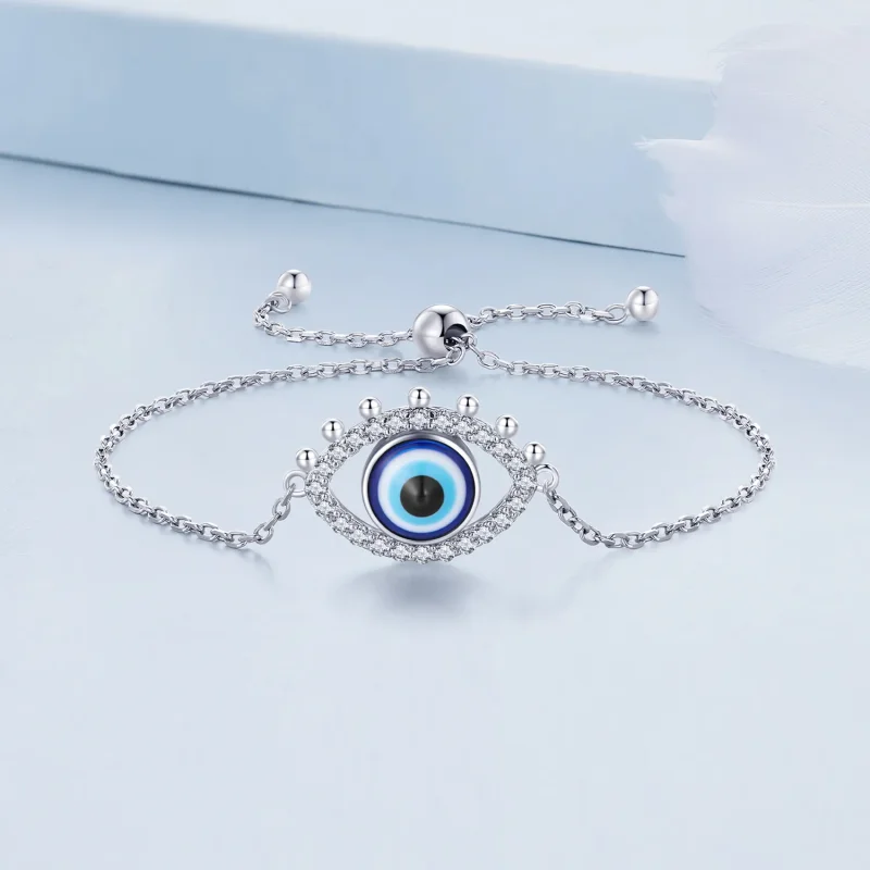 (bild till) Pandora-stil Devil Eye-armband - BSB129 - View 3