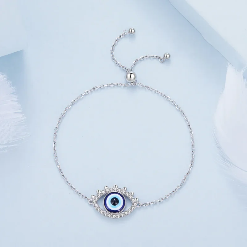 (bild till) Pandora-stil Devil Eye-armband - BSB129 - View 4