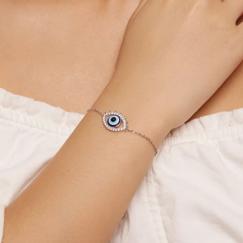 (bild till) Pandora-stil Devil Eye-armband - BSB129 - View 6