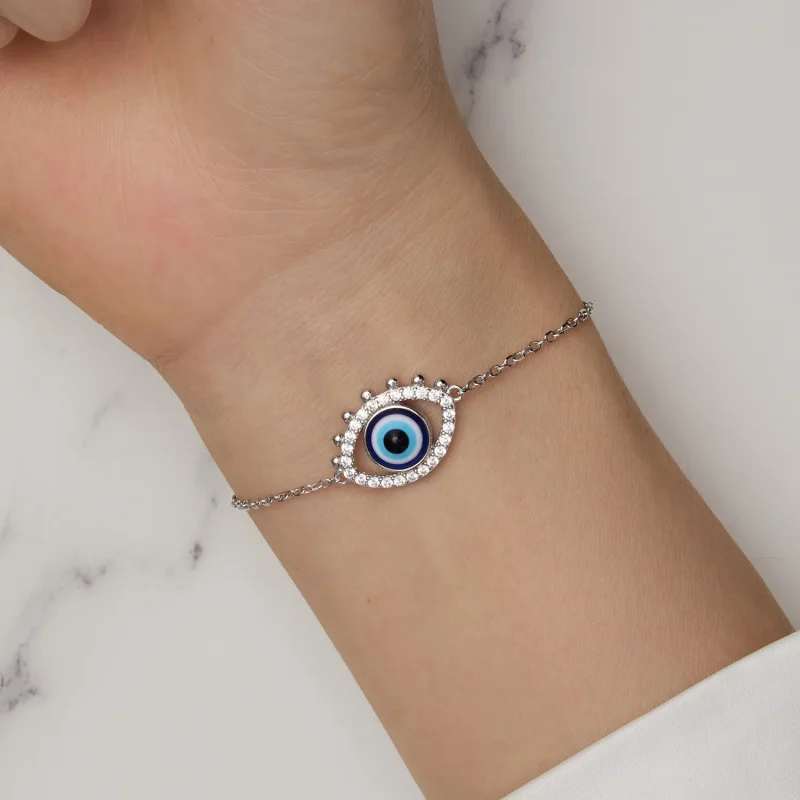 (bild till) Pandora-stil Devil Eye-armband - BSB129 - View 9