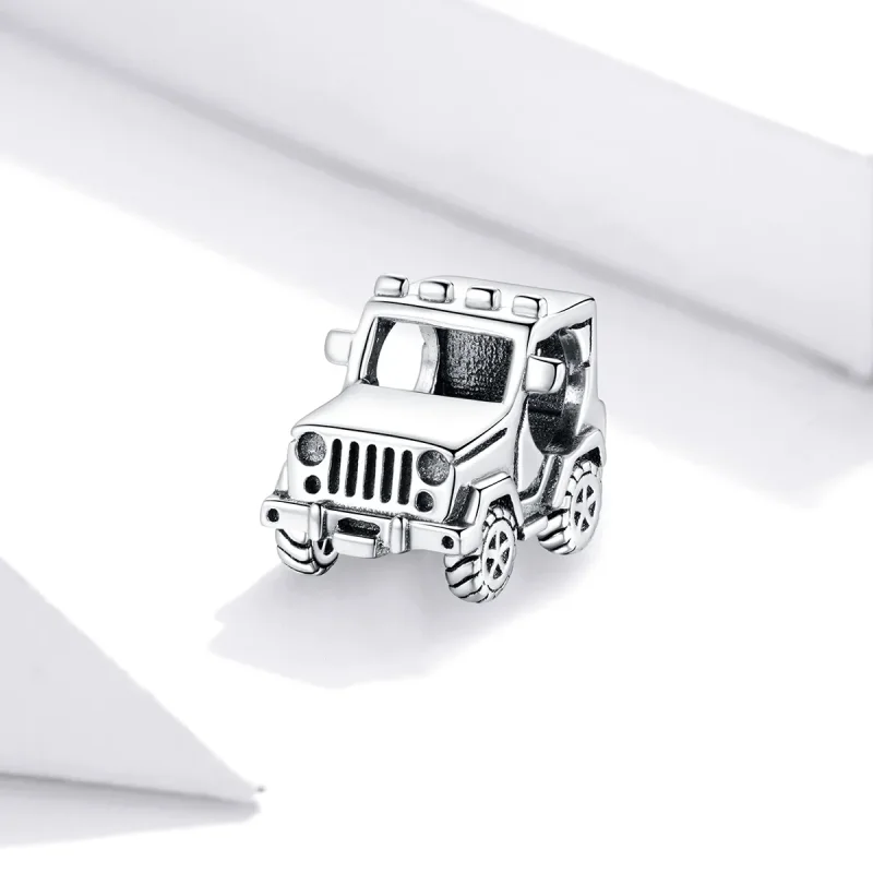 (bild till) Pandora-stil Jeep-charm - BSC382 - View 2