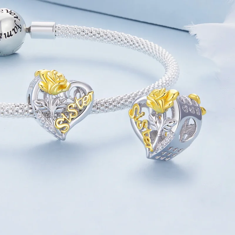 (bild till) Pandora Style Sisters Charm - BSC841 - View 4