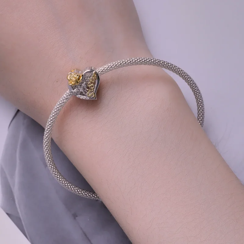 (bild till) Pandora Style Sisters Charm - BSC841 - View 6