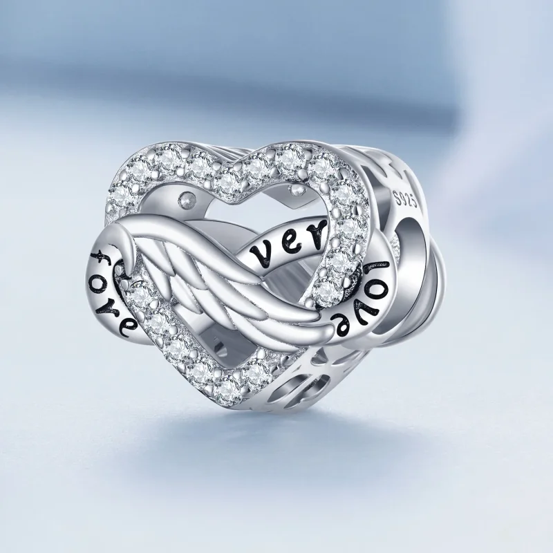(bild till) Pandora-stil Evigt Hjärtacharm - BSC853 - View 2