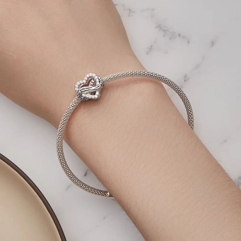 (bild till) Pandora-stil Evigt Hjärtacharm - BSC853 - View 6