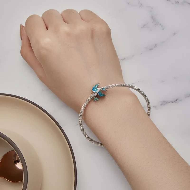 (bild till) Pandora-stil Svala Charm - BSC865 - View 5