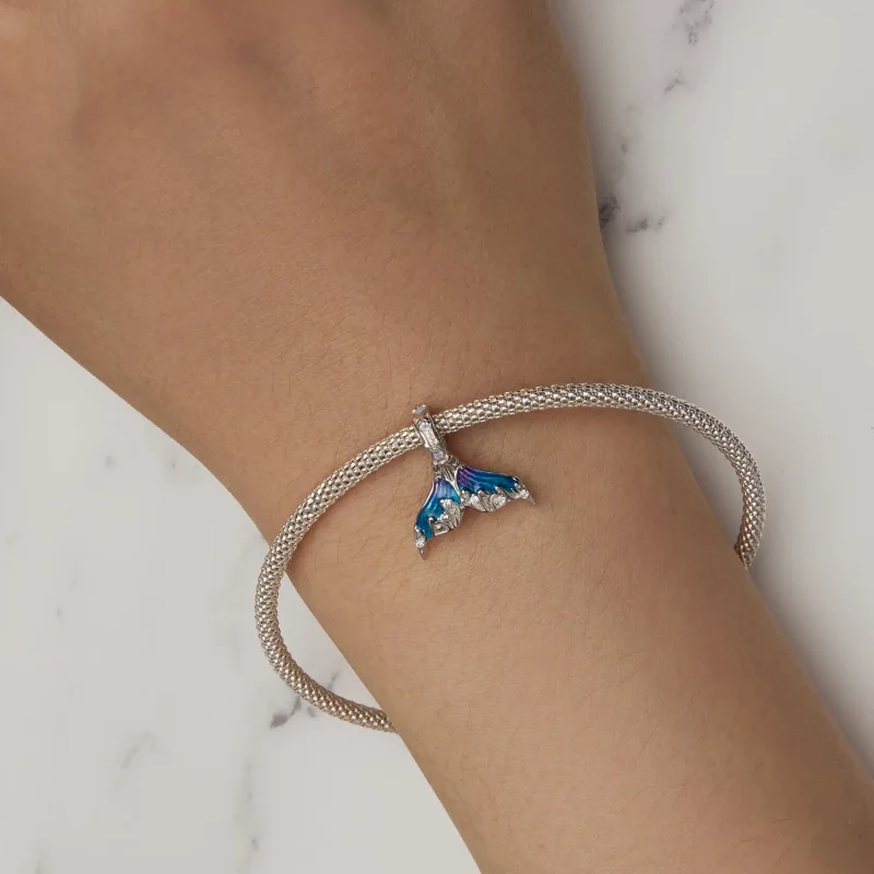 (bild till) Pandora-stil Sirenhalecharm - BSC876 - View 6