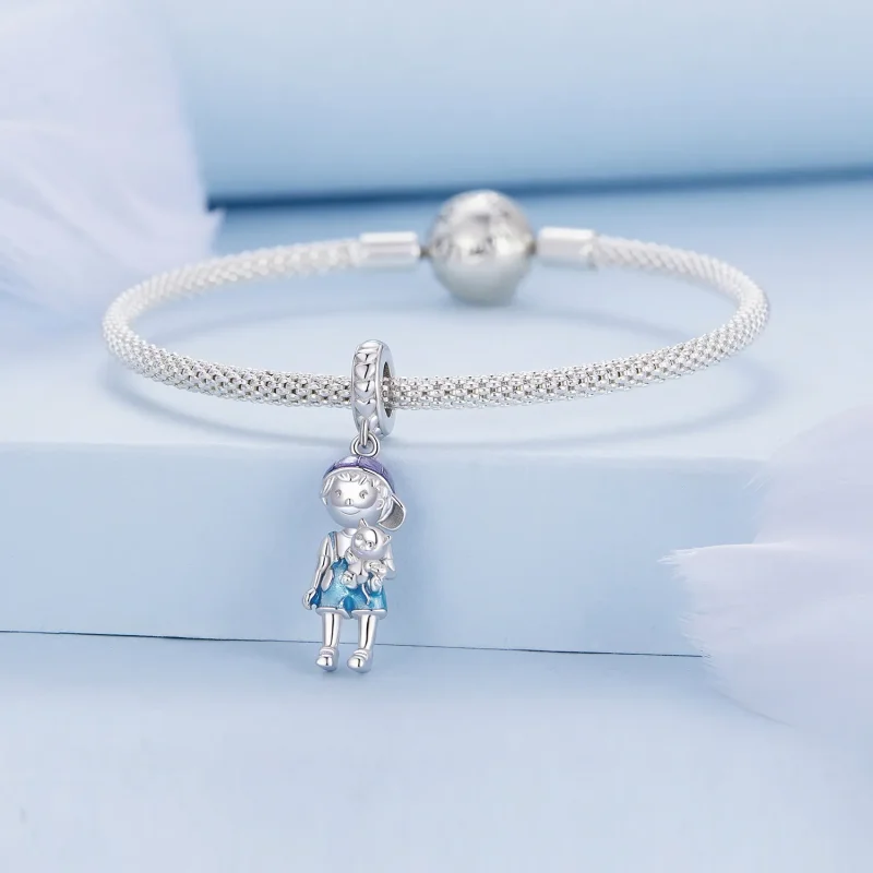 (bild till) Pandora-stil Little Boy-pendant - BSC877 - View 3