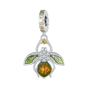 (bild till) Pandora-stil Citronbihängecharm - BSC882