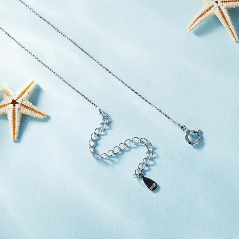 (bild till) Pandora-stil Halsband med Havssköldpadda - BSN331 - View 5