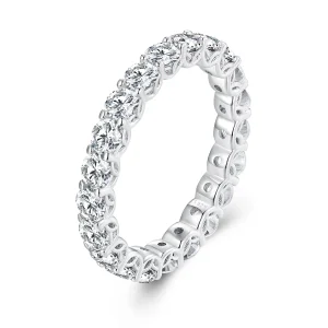 (bild till) Pandora-stil Fin Moissanitring - MSR029