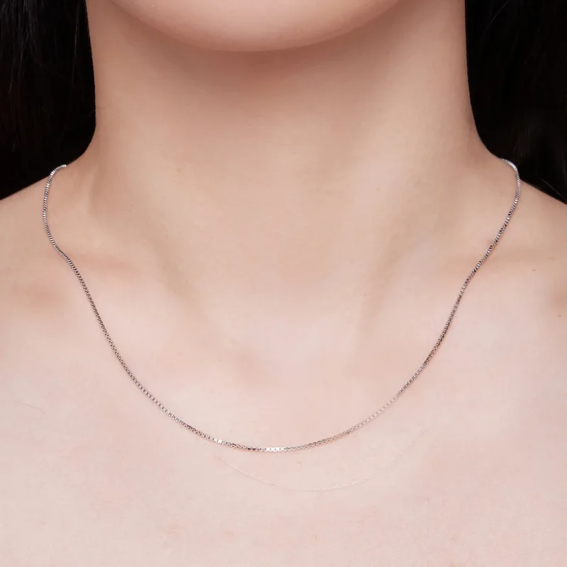 (bild till) Pandora Style 0.8 Boxchain Basics Halsband - SCA024 - View 4