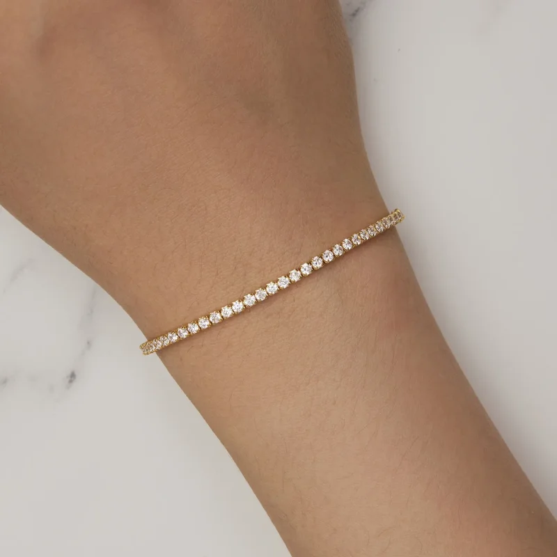 (bild till) Pandora-stil Kärleksfullt förgyllt armband - SCB029-B - View 8