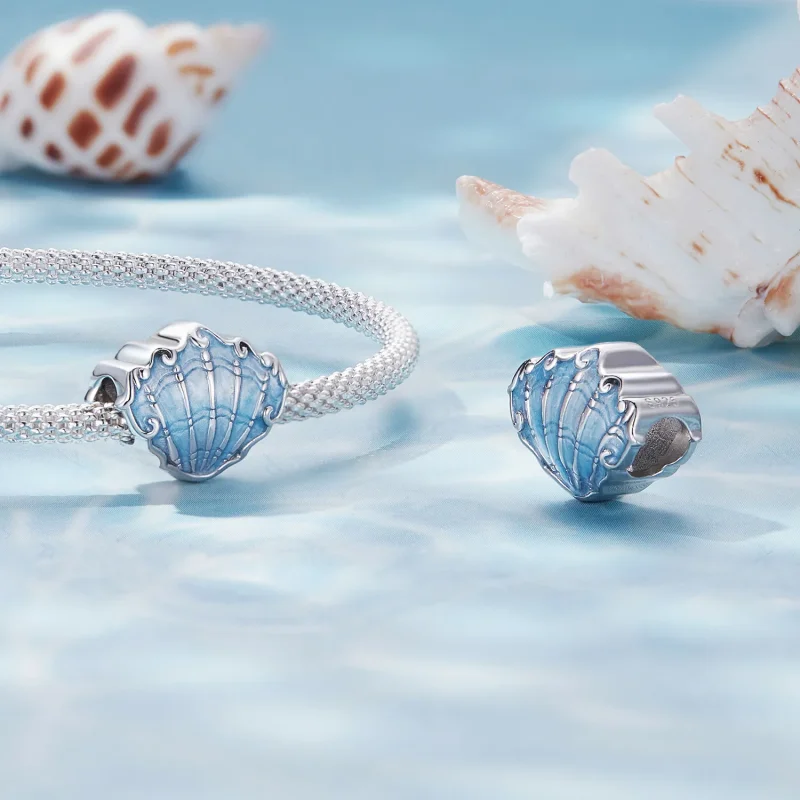 (bild till) Pandora Style Snäckshell Charm – SCC2507 - View 4