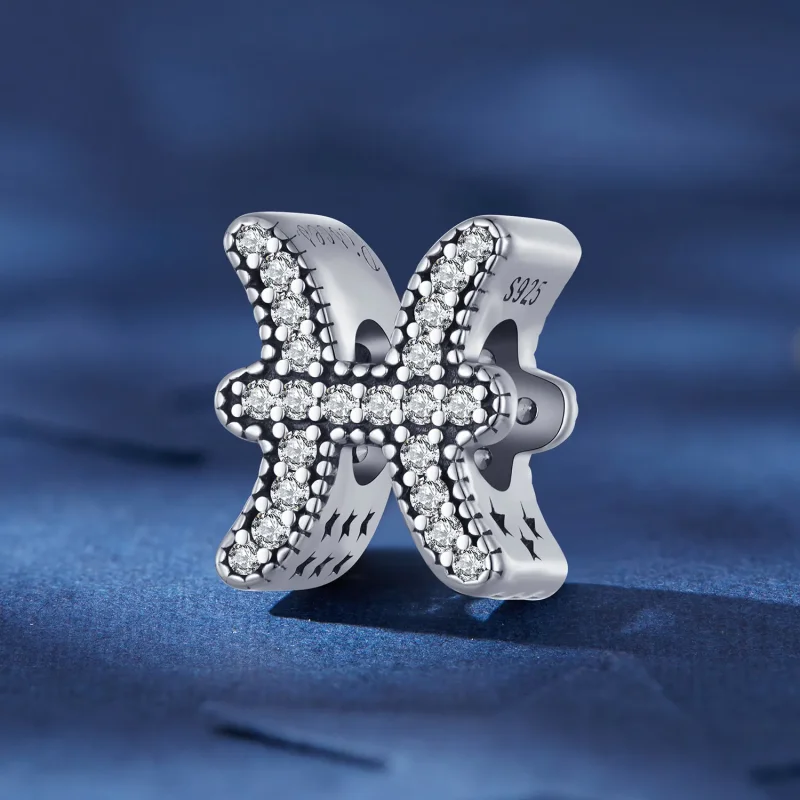 (bild till) Pandora Style Fiskarna Lyckostjärntecken Charm - SCC2516-11 - View 2