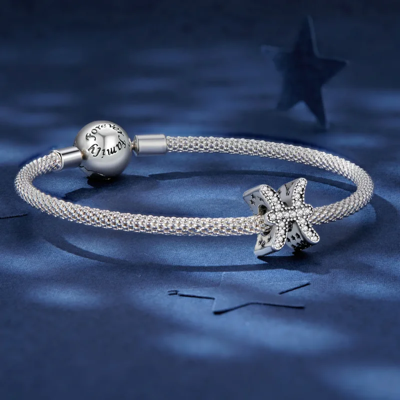 (bild till) Pandora Style Fiskarna Lyckostjärntecken Charm - SCC2516-11 - View 5