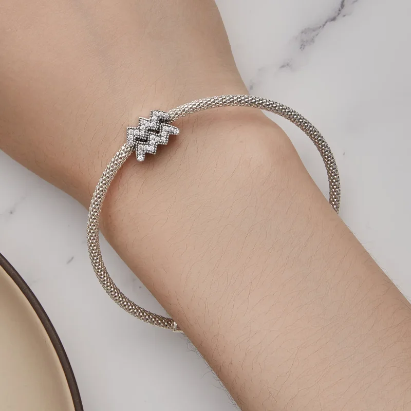 (bild till) Pandora Style Aquarius Lyckodjurskrets Charm - SCC2516-12 - View 6