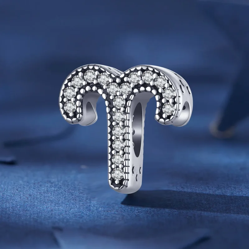 (bild till) Pandora Stil Väduren Lyckostjärntecken Charm - SCC2516-1 - View 2