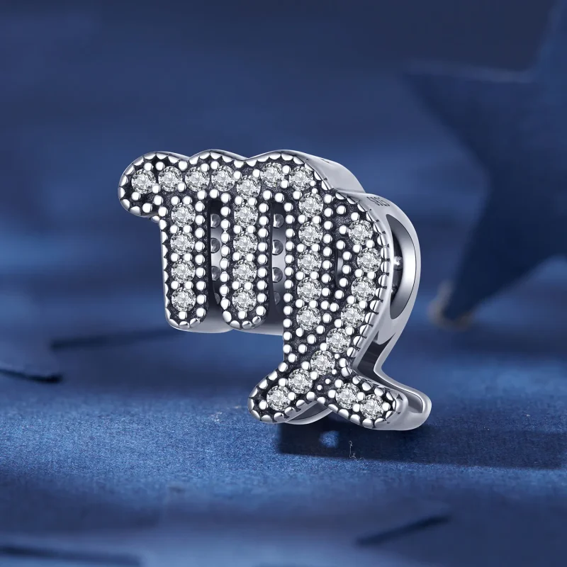(bild till) Pandora Style Virgo Lyckostjärntecken Charm - SCC2516-6 - View 2