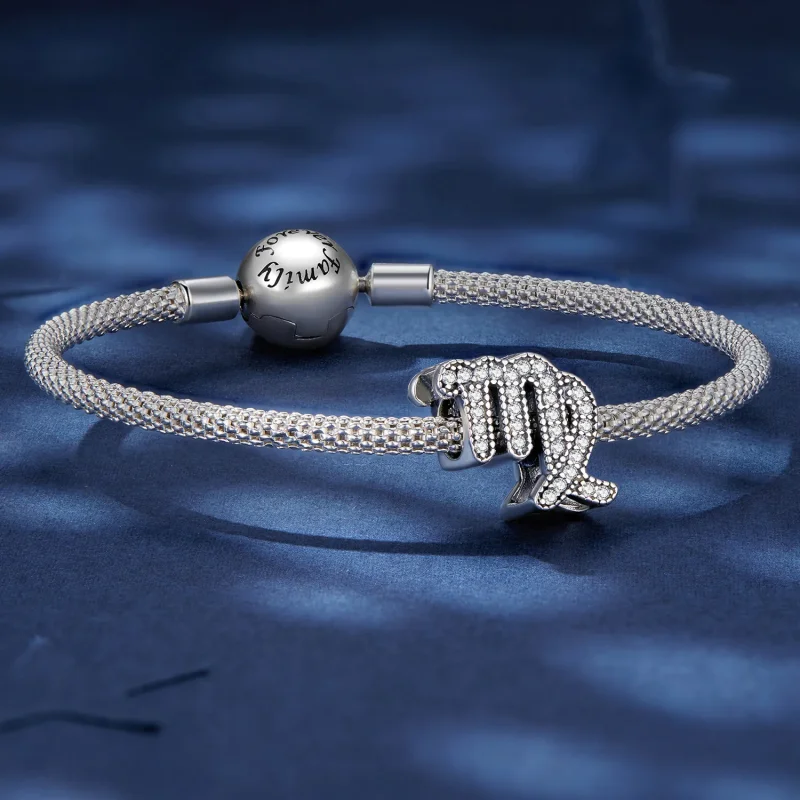 (bild till) Pandora Style Virgo Lyckostjärntecken Charm - SCC2516-6 - View 5