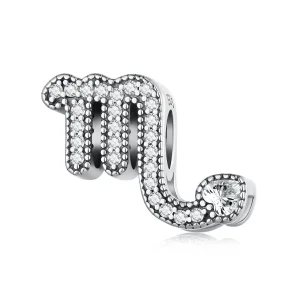 (bild till) Pandora-stil Skorpionens Lyckostjärntecken Charm - SCC2516-8