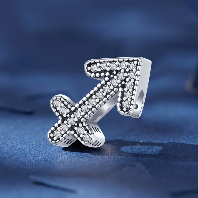 (bild till) Pandora-stil Skytten Lyckostjärntecken Charm - SCC2516-9 - View 2