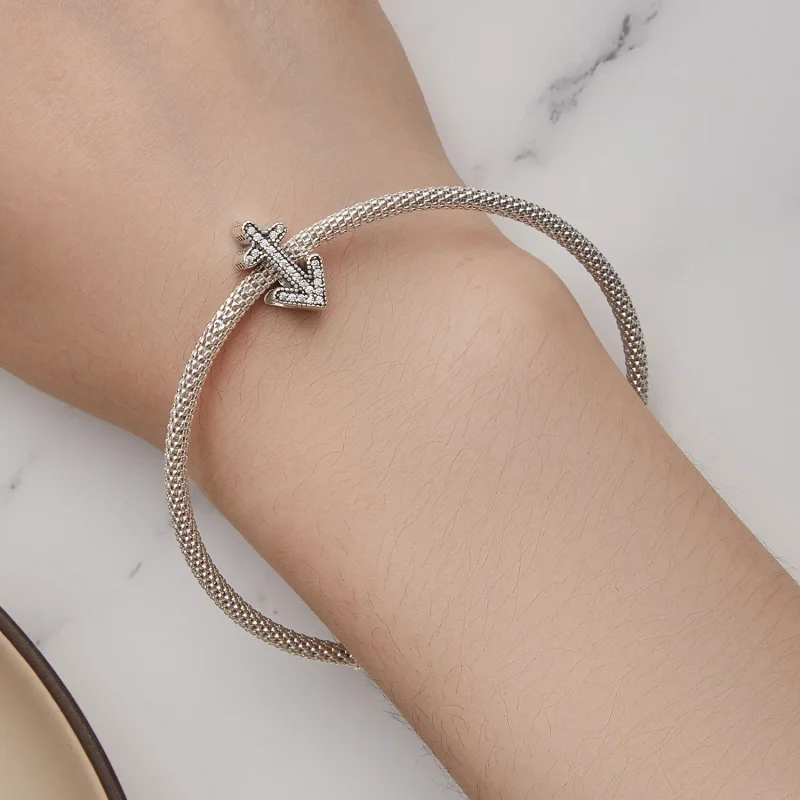 (bild till) Pandora-stil Skytten Lyckostjärntecken Charm - SCC2516-9 - View 6