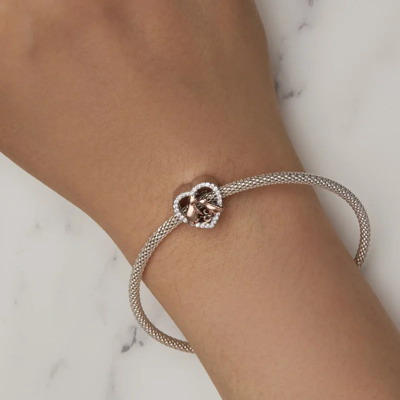 (bild till) Pandora Style Kyss Katt Charm - SCC2517 - View 7