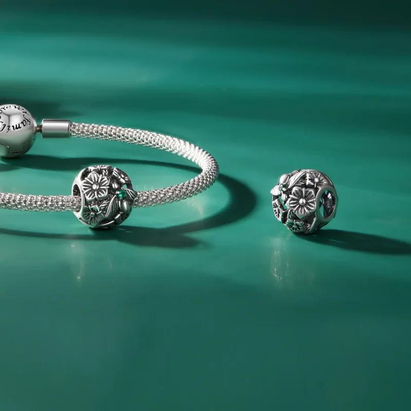 (bild till) Pandora-stil Lucky Bee Charm - SCC2525 - View 4