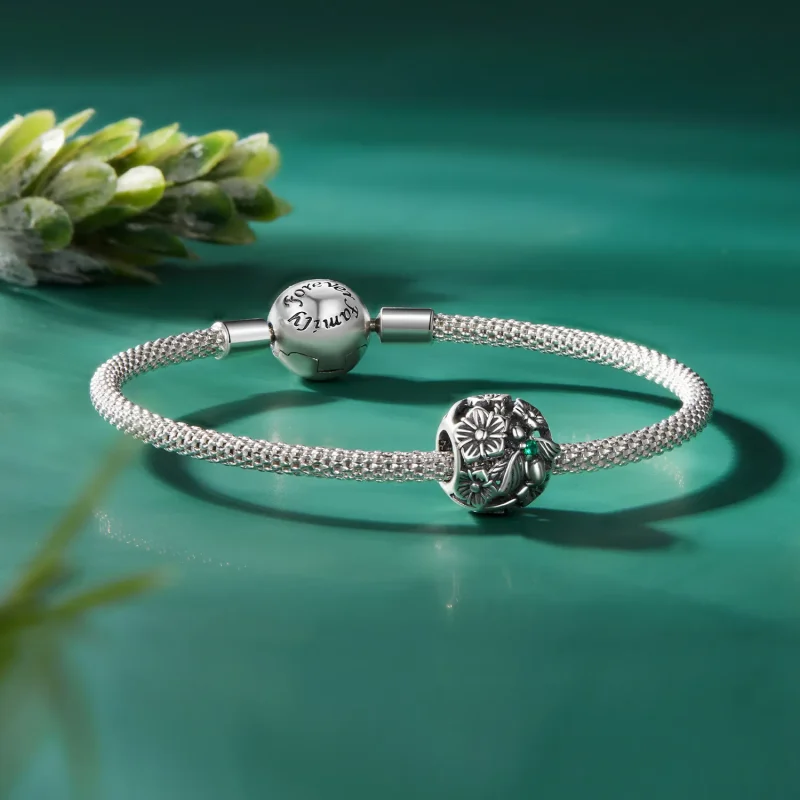 (bild till) Pandora-stil Lucky Bee Charm - SCC2525 - View 5