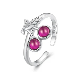 (bild till) Pandora Style Cherry Open Ring - SCR936