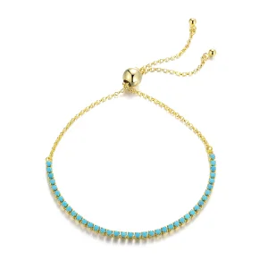 (bild till) Pandora Stil Armband Blå Himmel - Scb118